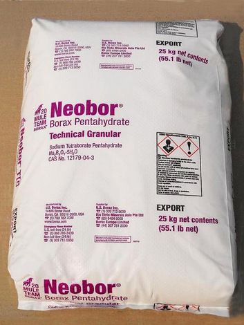 Na2B4O7.5H2O - Borax Pentahydrate (NeoBor), Mỹ, 25 kg/bao