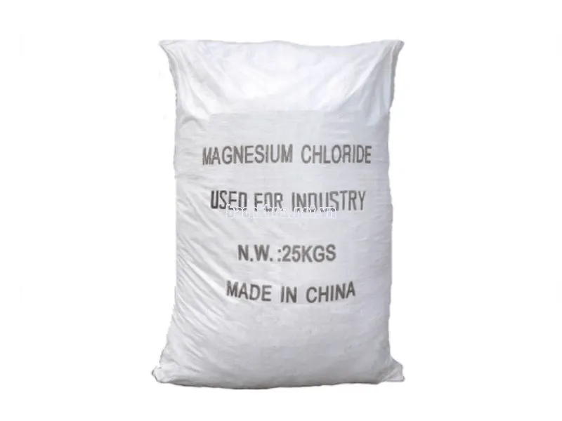 MgCl2 - Magnesium Chloride, Trung Quốc, 25kg/bao