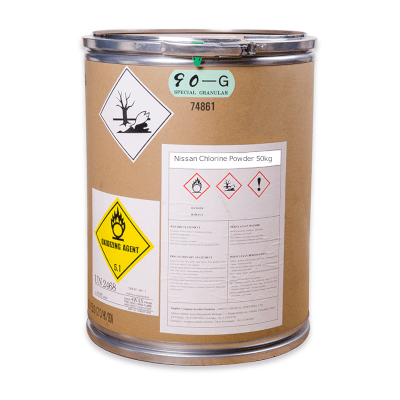TCCA 90% - Trichloroisocyanuric Acid, Nhật Bản, 50kg/thùng