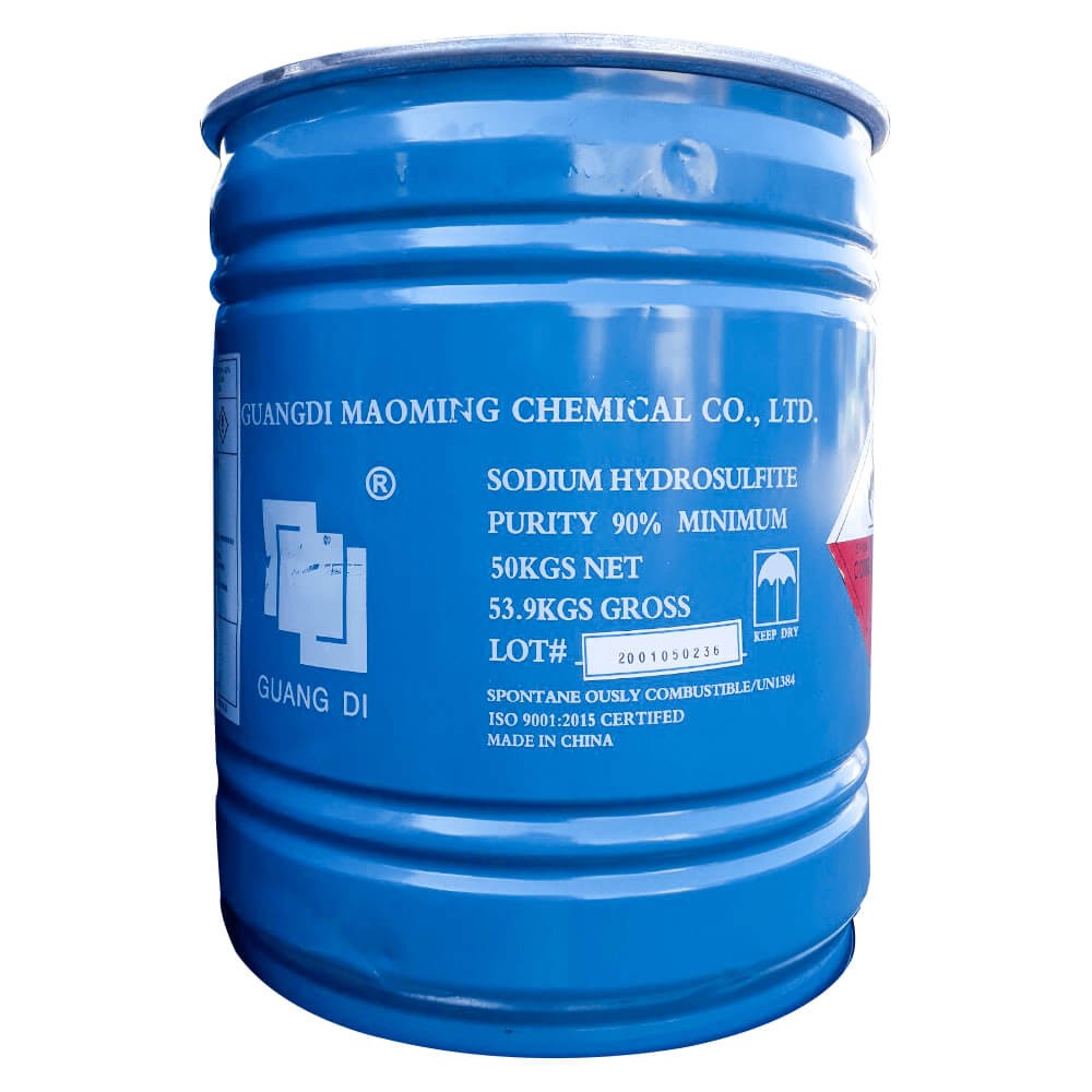 Na2S2O4 - Sodium Hydrosulphite (Tẩy Đường), Trung Quốc, Đức, 50kg/thùng 