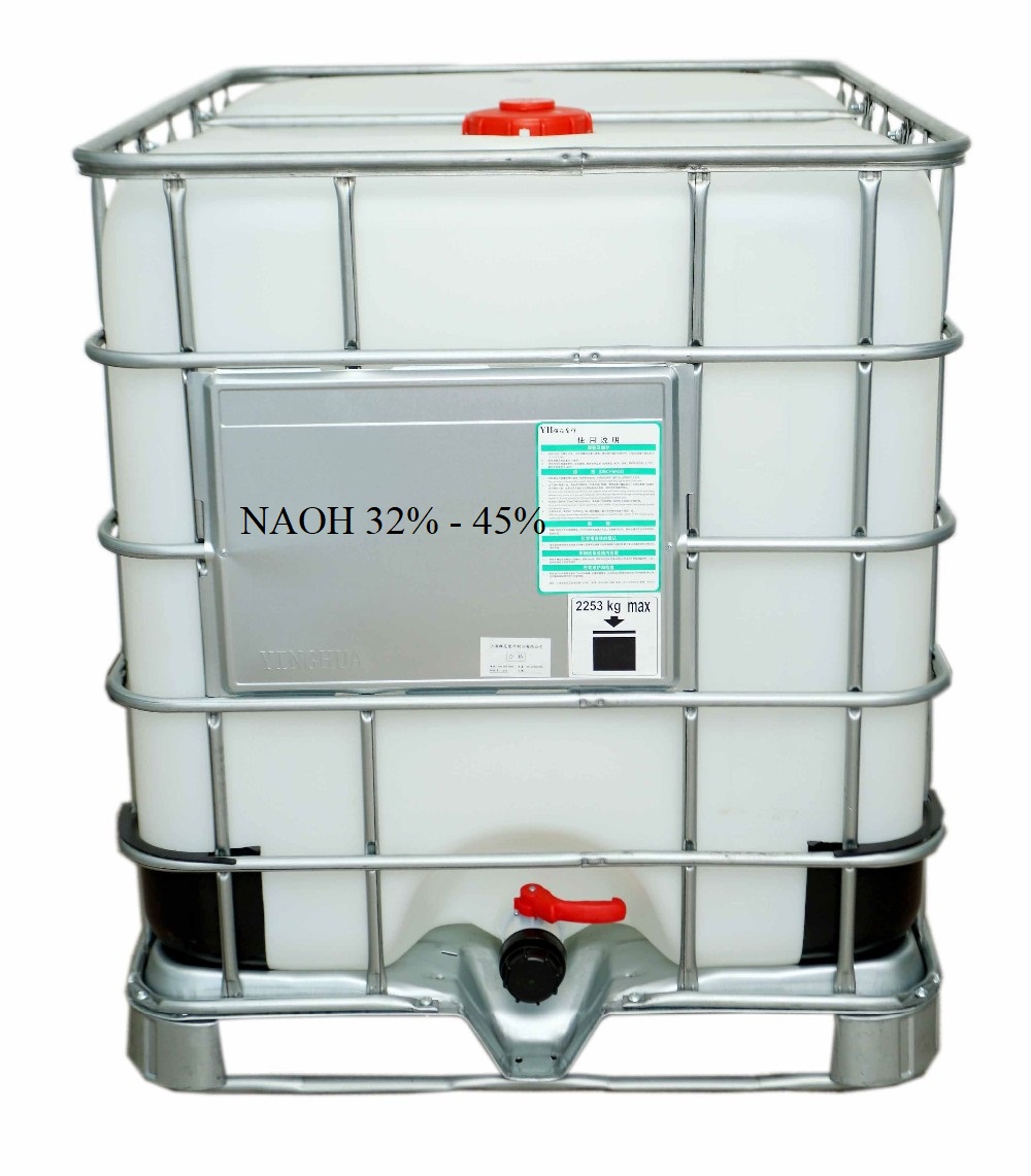 NaOH 45% - Xút Lỏng, Việt Nam, 280kg/Can/ Tank/ Xe Bồn