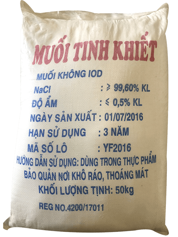 NaCl - Natri Clorua, Việt Nam, 50kg/bao