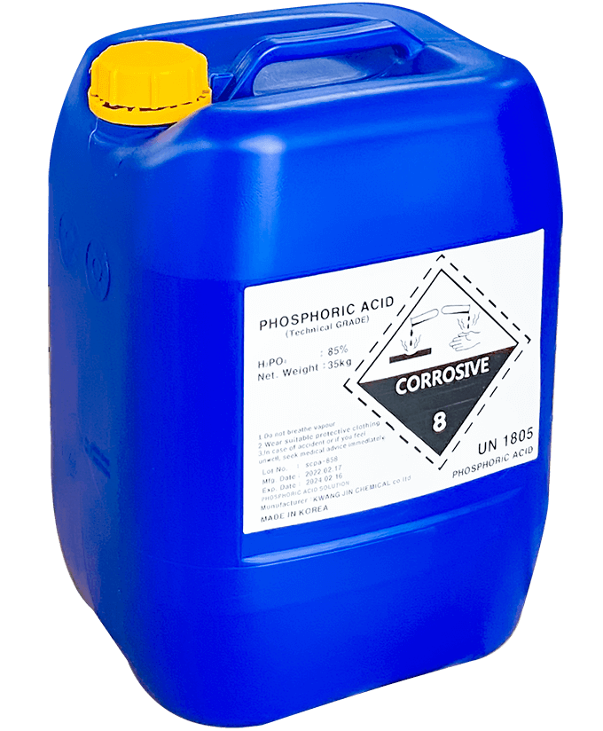 H3PO4 - Axit Photphoric, Trung Quốc, 35kg/can